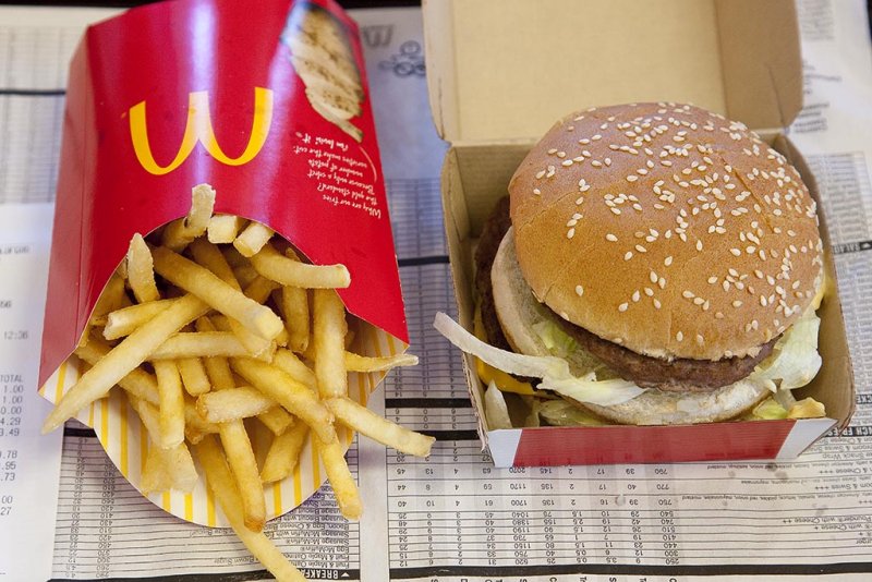 Big Mac and Large fries
