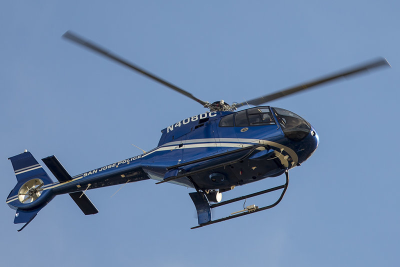 9/25/2015  San Jose Police Eurocopter EC120B Colibri N408DC