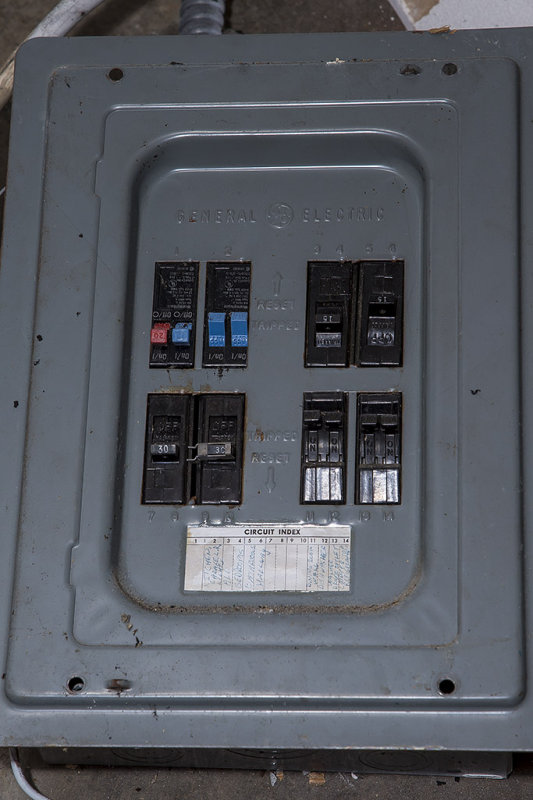 Old power panel