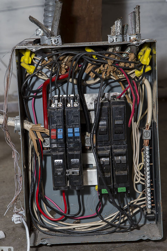 Old power panel