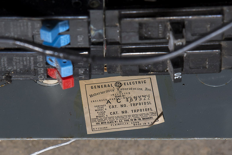 Old power panel