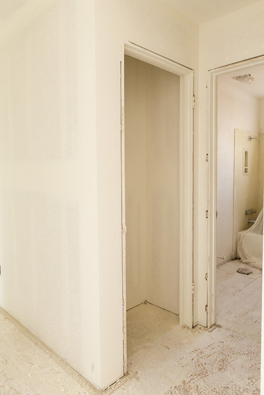 Hall closet