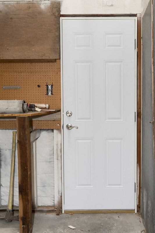 ReliaBilt 30 in. x 80 in. 6-Panel Insulating Core Prehung Entry Door  126054