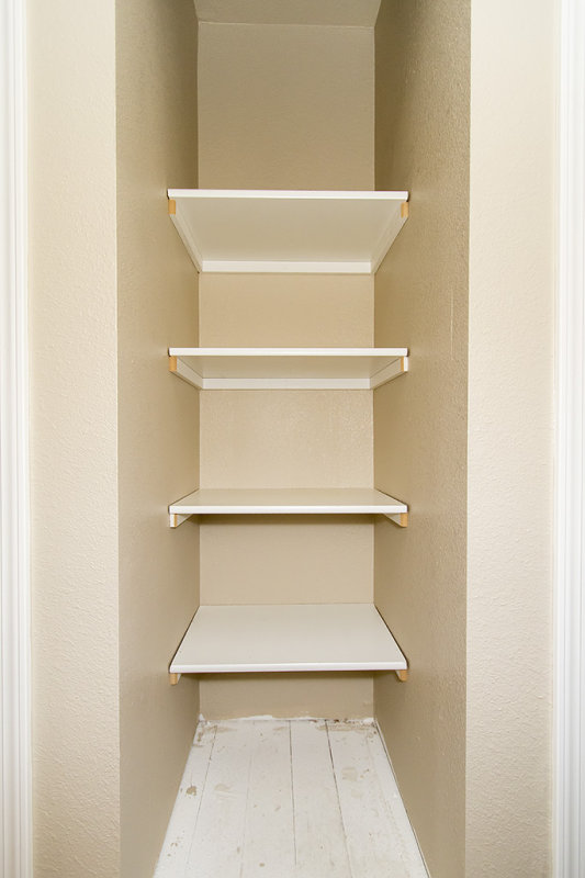 Hall linen closet