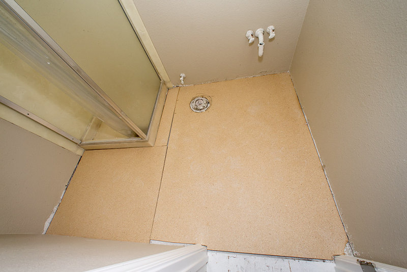 Master bath floor
