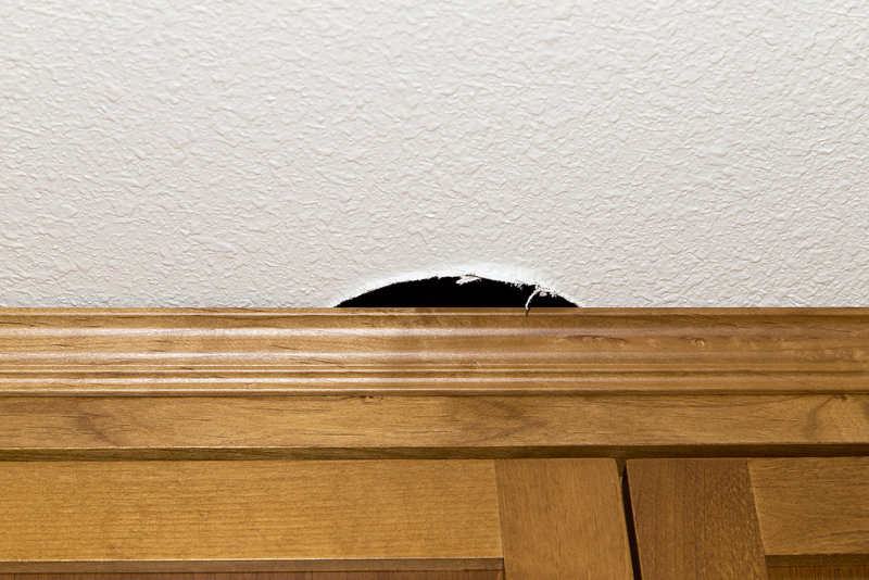 Hole in Kitchen ceiling