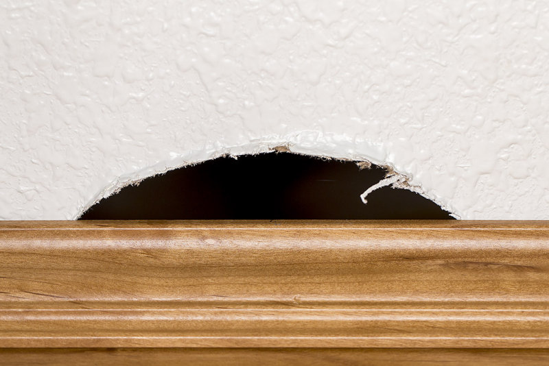 Hole in Kitchen ceiling