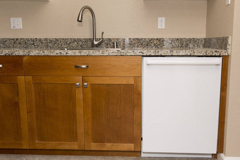 Dishwasher installed