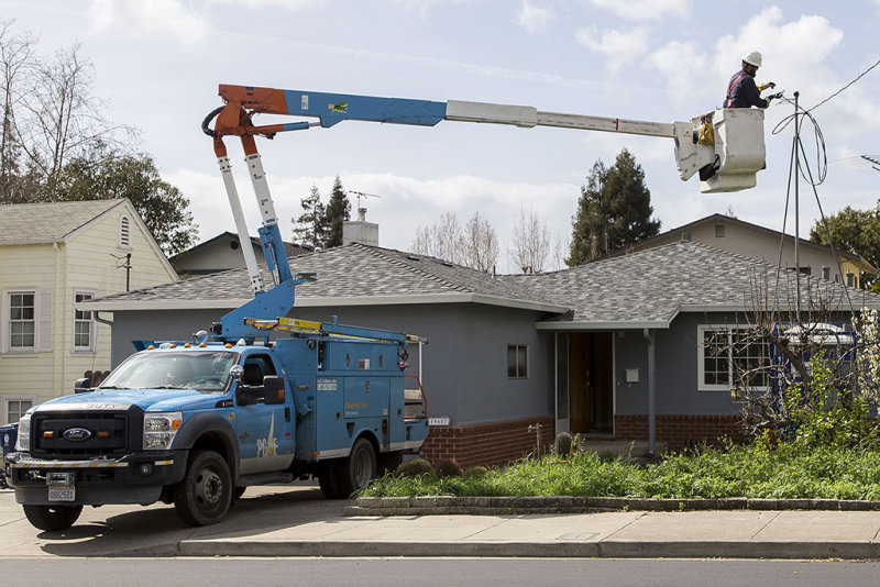 Moving the Service Drop from the Porta-potty to the house