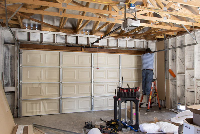 Installing a new Garage door