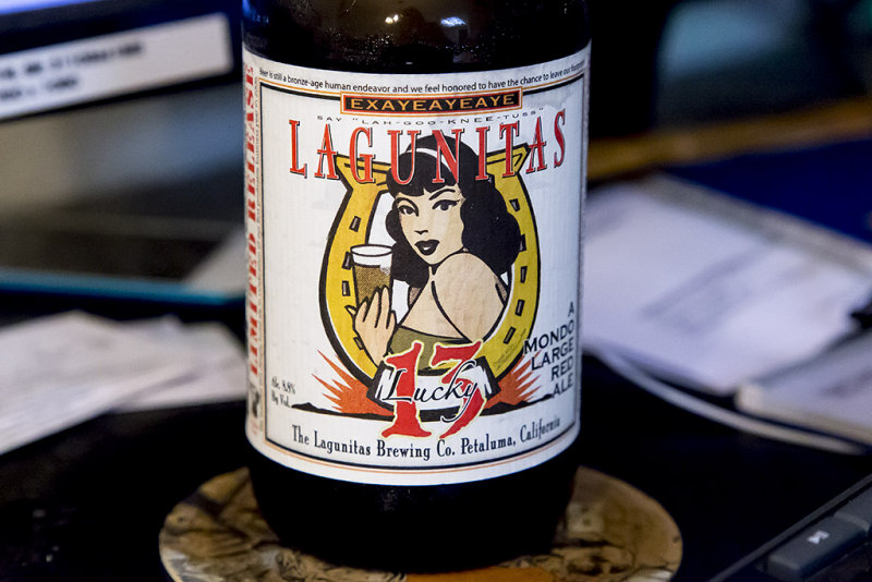 4/4/2016  Lagunitas Lucky 13 Red Ale