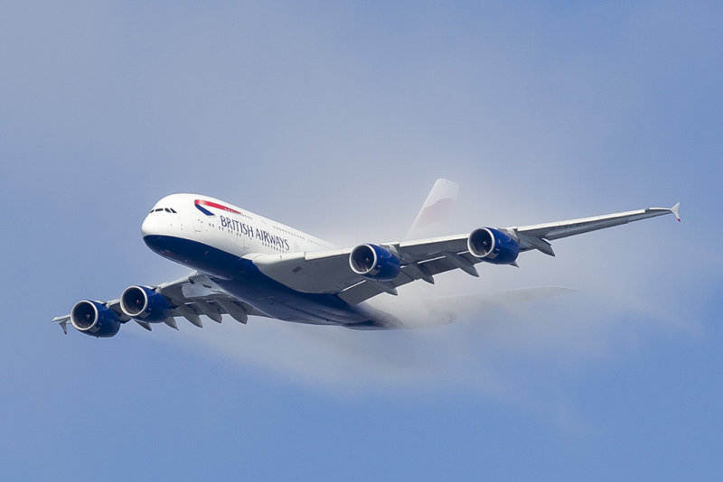 5/23/2016  British Airways Airbus A380-841 G-XLEC