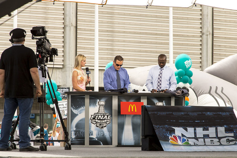 Kathryn Tappen, Jeremy Roenick and Anson Carter on NHL LIVE