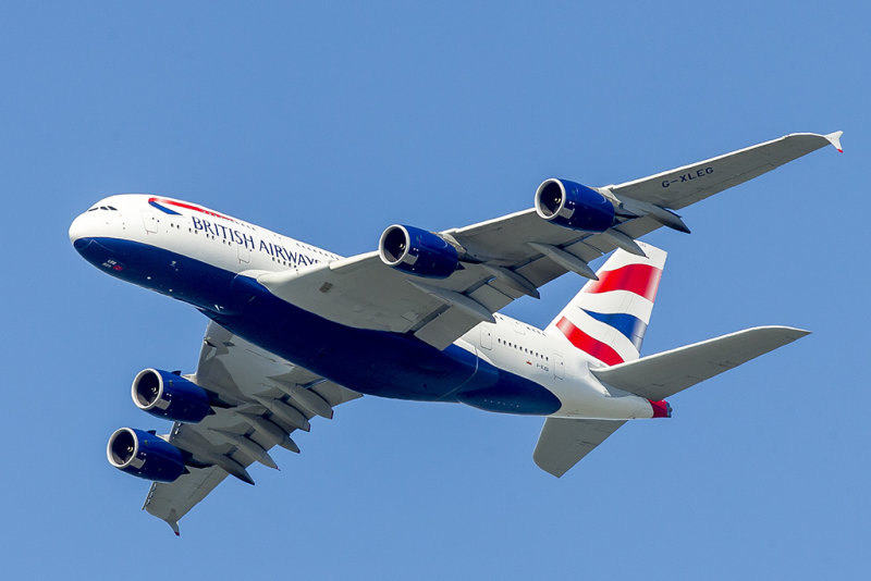 6/5/2016  British Airways Airbus A380-841 G-XLEG