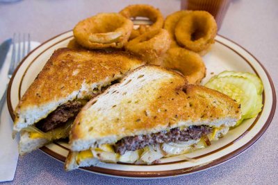 Patty Melt at Blueberry Hill Family Restaurant