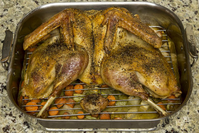 11/22/2016  Butterflied Roast Turkey