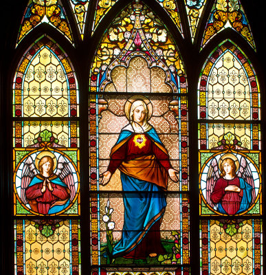 Stained glass Blessed Virgin Mary Church of the Nativity Roman Catholic Church _MG_7152.jpg