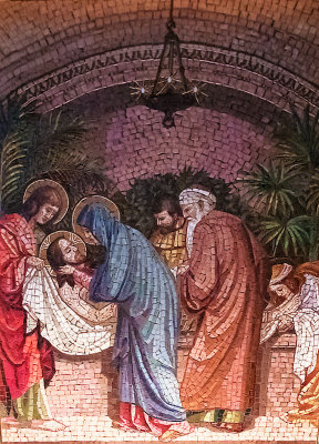 14th station of the Cross Jesus laid in the tomb St Francis Xavier Catholic church LaGrange Il IMG_7592.jpg