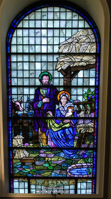 The Word made flesh stained glass from St Francis Xavier Catholic church La Grange Il IMG_7621.jpg