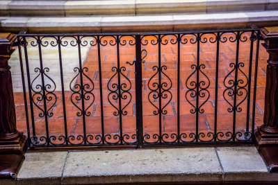  gate in the communion rail Mission Carmel Catholic church  _Z6A0259.jpg