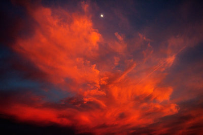 Red cloud sunset with moon _MG_6870.jpg