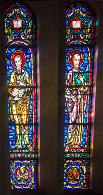 Stained Glass St Mark St Matthew St Philip Catholic church Pasadena_Z6A4607.jpg