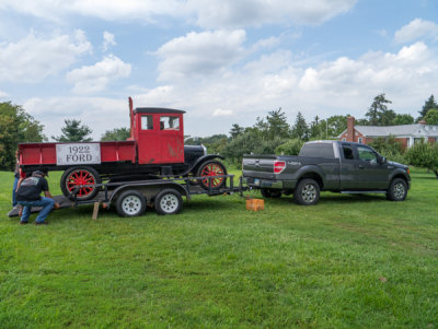 Ready to transport to the parade