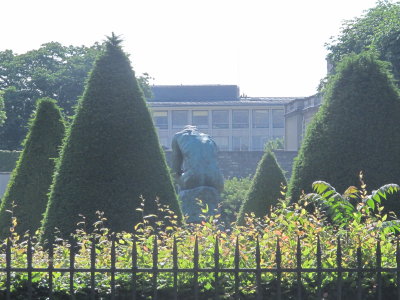 O Pensador.... de costas. Rodin