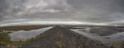 Senjallafoss, Black river Panorama.jpg