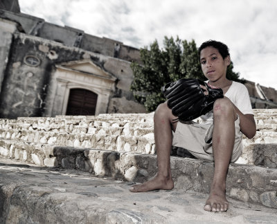 A baseball player , Trinidad