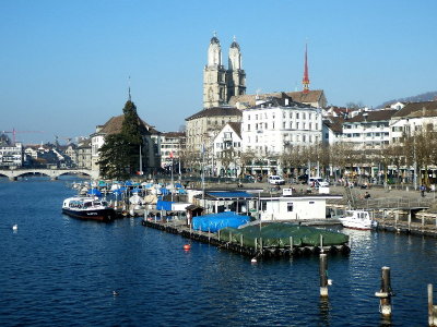Zurich on a sunny day