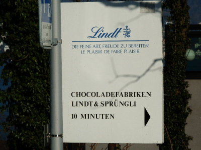 Lindt. The chocolate factory.
