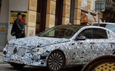 New Mercedes-Benz E-Class in Prague