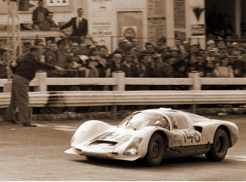 1966 Mairesse-Muller Porsche 906 Wins Targa Florio Original Period Race - Photo 2