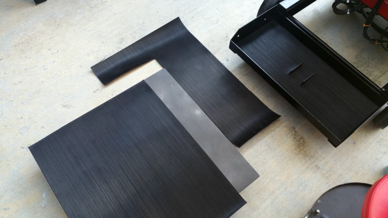 Corrugated Rubber Mat Upgrade / Lincoln Square Wave TIG 355 - Photo 38