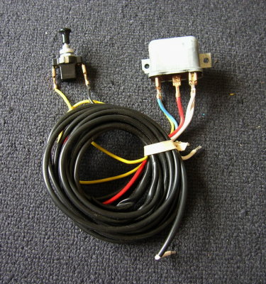 Wire Harness, BOSCH Relay and On/Off Switch - OEM, NOS