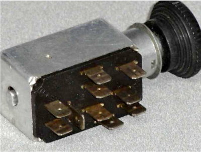 914-6 Switch, Headlamps, OEM, NOS (1970-71)
