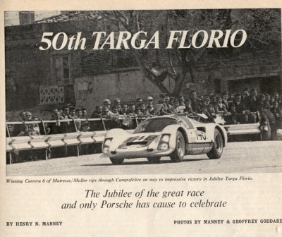 906 Carrera 6 - 1966 Targa Florio Road & Track - Photo 1