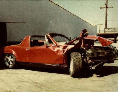 1970 Porsche 914-6 ~ Crashed