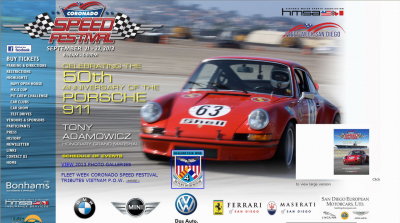 2013 Coronado Speed Festival 5oth Anniv Porsche 911.jpg