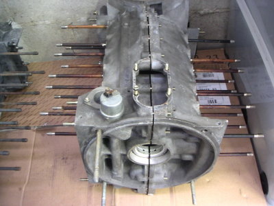 906 Crankcase, Magnesium - Engine Serial 157