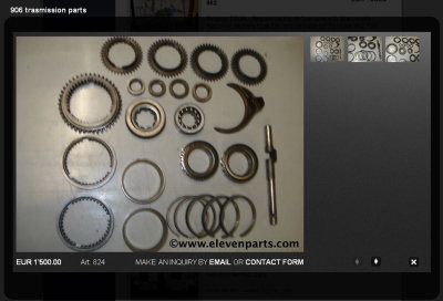 906 Gearbox Parts / ElevenParts.com - Photo 1