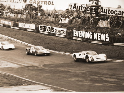 1967 Brands Hatch Porsche 906 Bill Bradley