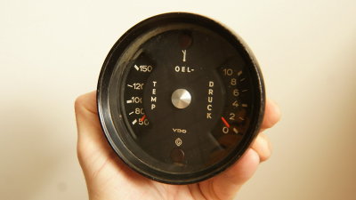 VDO Oel Temperature / Druck Combo Gauge #3 - Photo 1