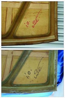 914-6 GT Front / Rear OEM Trunk Lid Signature SAMPLES - Photo 12 & 13