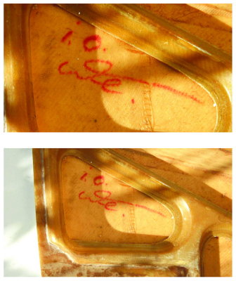 914-6 GT Front / Rear OEM Trunk Lid Signature SAMPLES - Photo 2 & 3