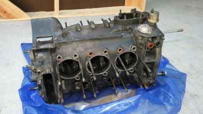 Early 911 Crankcase, Magnesium, Boat-Tailed