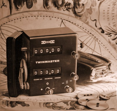 HALDA Twinmaster TWM1 Smooth Metal Case Finish (1964?)