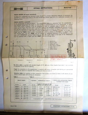 HALDA Twinmaster TWM1 Metal Case - Fitting Instructions (1964)