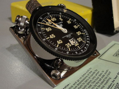 Heuer  Abercrombie & Fitch Co.Monte Carlo 3-Button Ralley Timer, NOS - eBay Sold $3,397 (20110805)